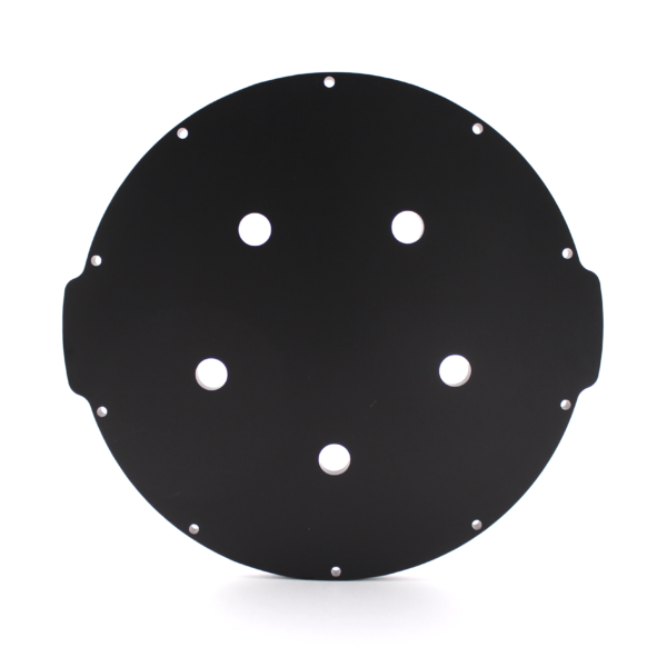 Aluminum End Cap with 5 Holes (6" Series)